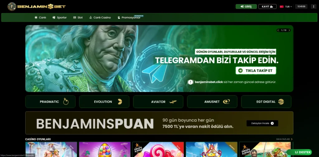 Benjaminsbet Lisanslı mı?