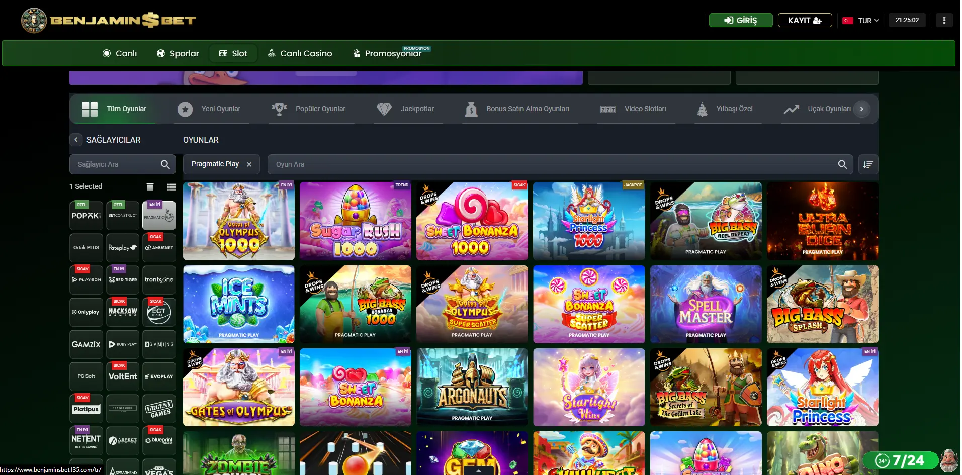 Yüksek RTP’li Slot Oyunları Hangileri
